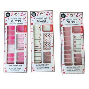 Dashing Diva Ultra Shine Gel Palette 3pk Cutie Pie Light Hearted Love Notes